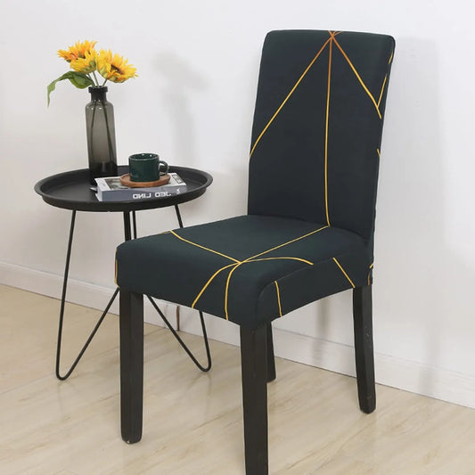STRETCHABLE CHAIR COVERS, PRISM GOLD - Fab Home Decor - Sofa Cover