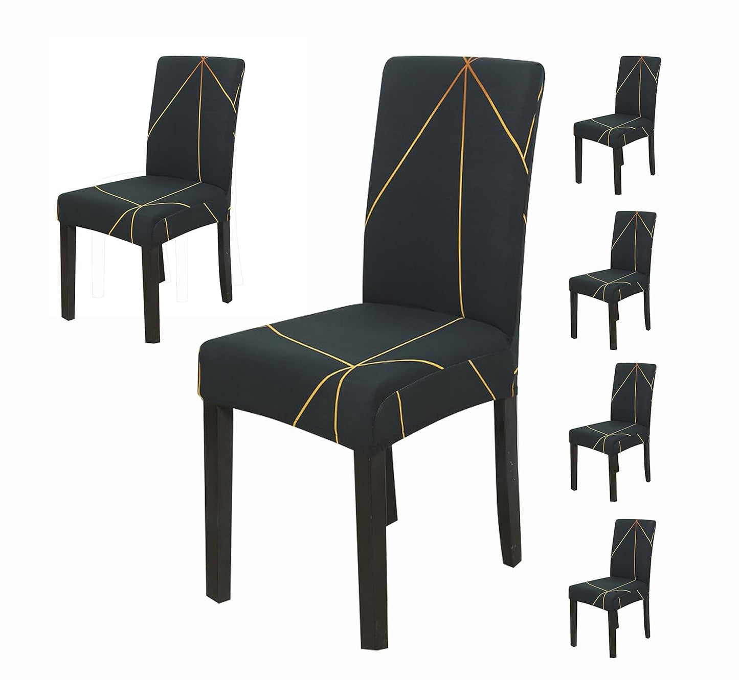 STRETCHABLE CHAIR COVERS, PRISM GOLD