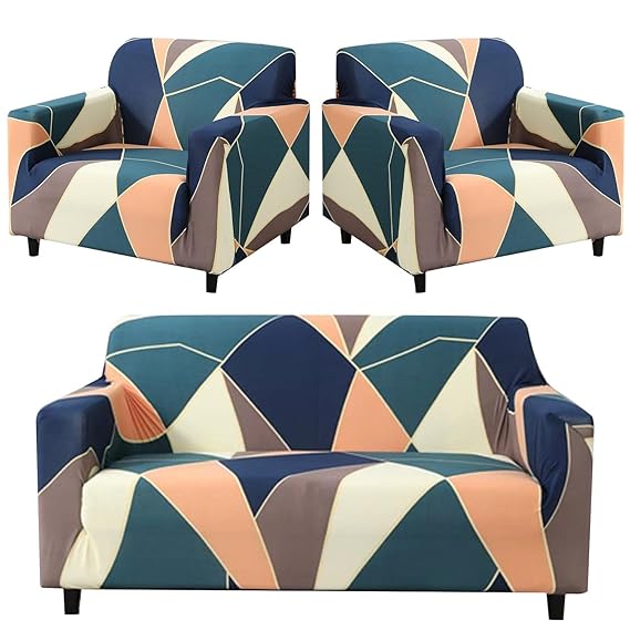 Quirky Hub Premium Wrinkle-Free Stretchable | Elastic Universal Stretchable Sofa Cover Multicolour