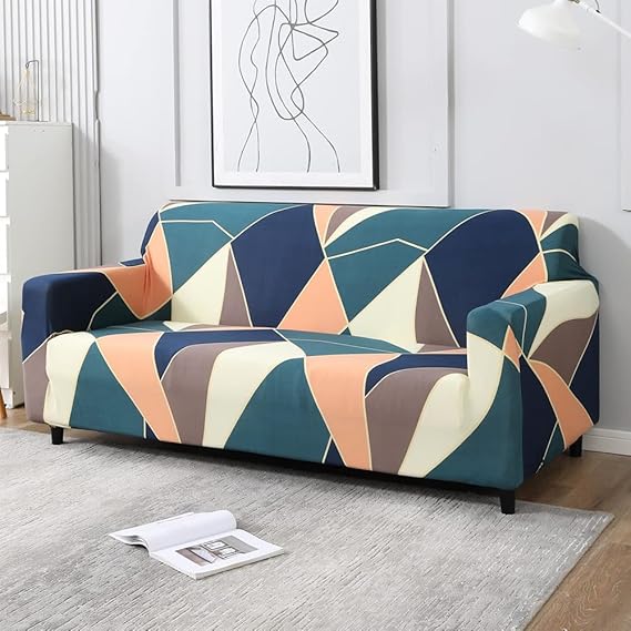 L Shape Multicolour Sofa Covers Premium Quiality Strechable Sofa Cover