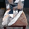 Orange Smoke Printed Chair Cover