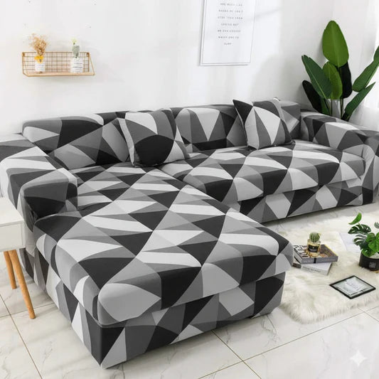 Quirky Hub L Shape Premium Extensible Sofa Set Cover 50% OFF