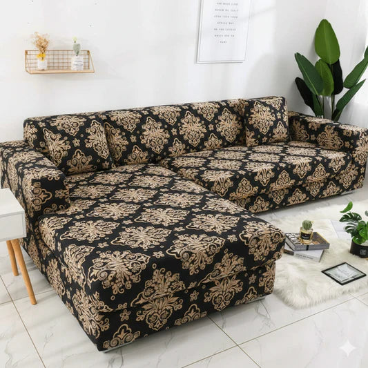 Quirky Hub L Shape Premium Extensible Sofa Set Cover 50% OFF