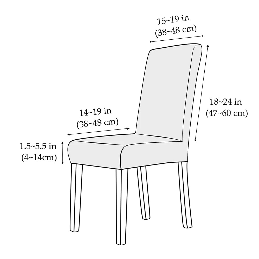 Quirky Hub Premium Wrinkle-Free Stretchable | Washable Plain Velvet Chair Covers , Crushed Velvet Brown (QHCC-138)