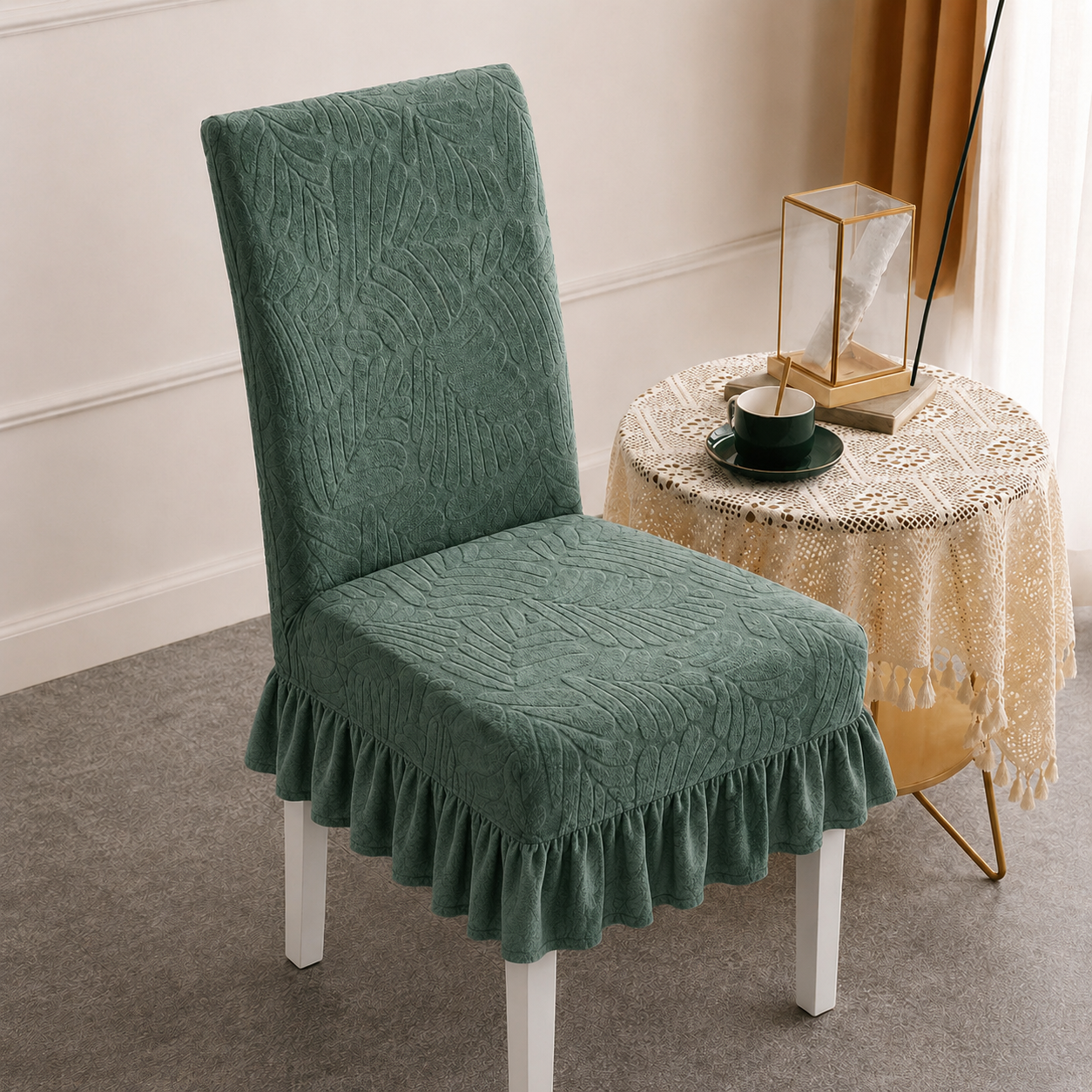 Quirky Hub Jacquard Dining Premium Chair cover
