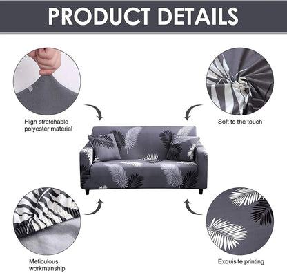 L Shape Premium Extensible Sofa Set Cover - Home Furnishing