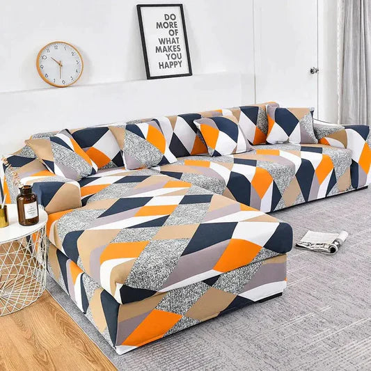 Quirky Hub L Shape Premium Extensible Sofa Set Cover 50% OFF