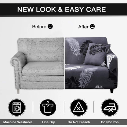 L Shape Premium Extensible Sofa Set Cover - Home Furnishing