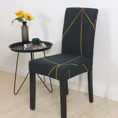 STRETCHABLE CHAIR COVERS, PRISM GOLD - Fab Home Decor - Sofa Cover